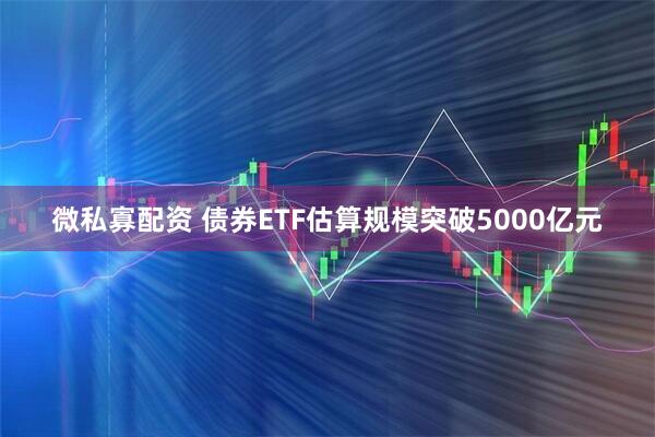 微私寡配资 债券ETF估算规模突破5000亿元