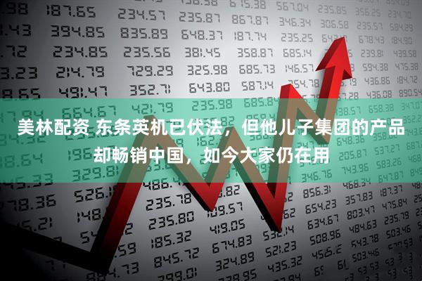 美林配资 东条英机已伏法，但他儿子集团的产品却畅销中国，如今大家仍在用